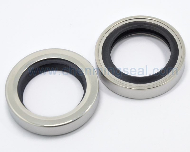 High Pressure Dual Lip PTFE Oil Seals Upto 6Mpa PTFE Oil SealSpring